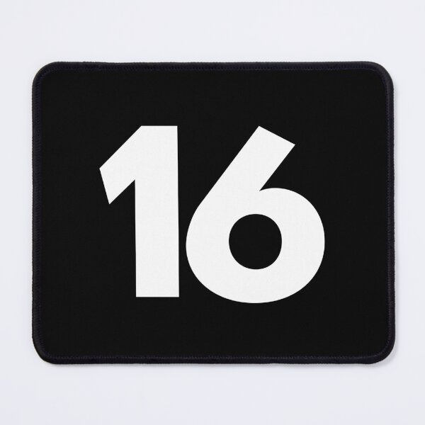 Item preview, 16 Driver Number (White) designed and sold by FilipeFerreira.