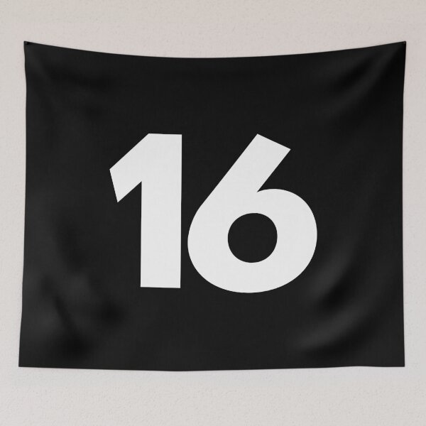 Item preview, 16 Driver Number (White) designed and sold by FilipeFerreira.
