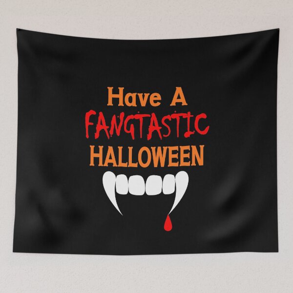 Item preview, Have A Fangtastic Halloween designed and sold by ZiesMerch.