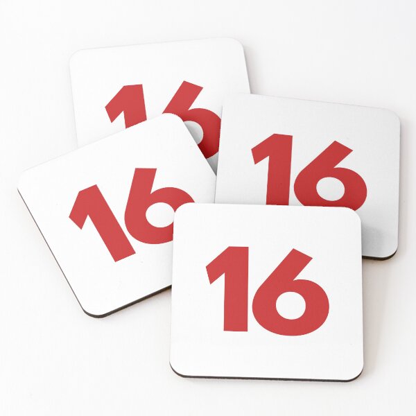 Item preview, 16 Driver Number (Red) designed and sold by FilipeFerreira.