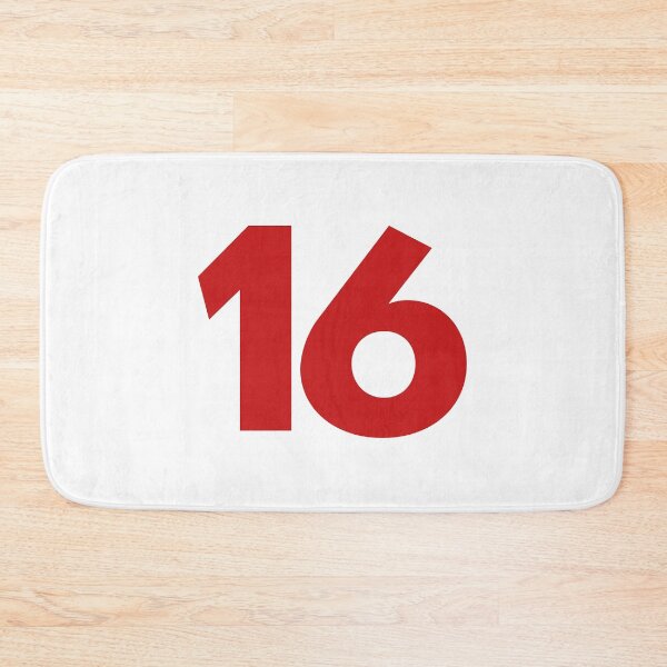 Item preview, 16 Driver Number (Red) designed and sold by FilipeFerreira.