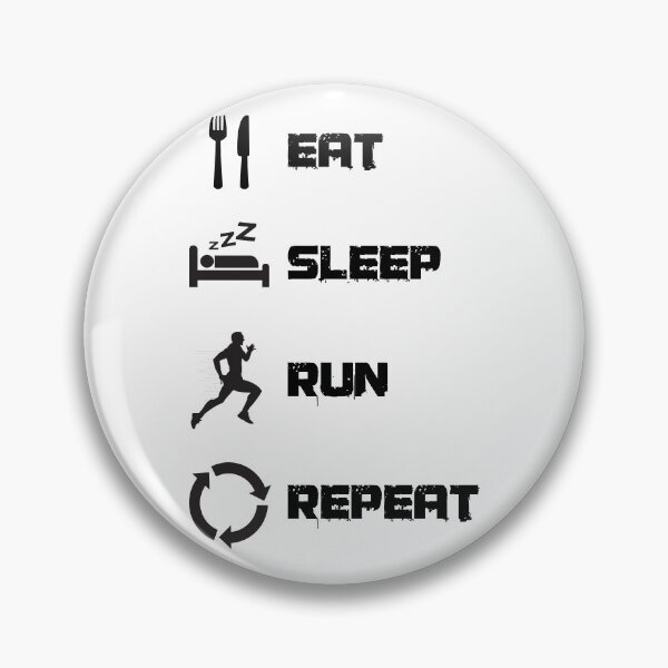 Item preview, Eat Sleep Run Repeat designed and sold by classy-shop.