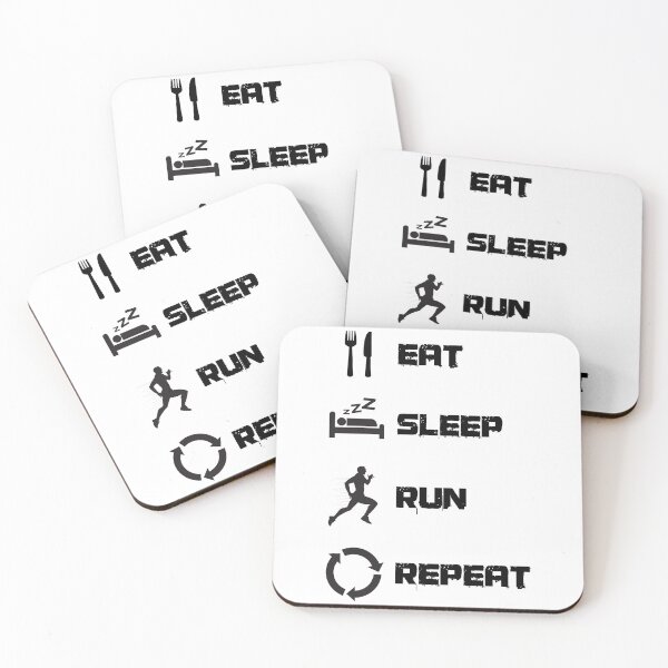 Item preview, Eat Sleep Run Repeat designed and sold by classy-shop.