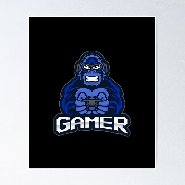 Item preview, Gamer Gorilla designed and sold by Leonardo Palumbo.