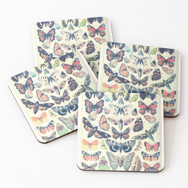 Item preview, Vintage Botanical Butterfly Moth Illustration No.2 designed and sold by TheLykosApparel.