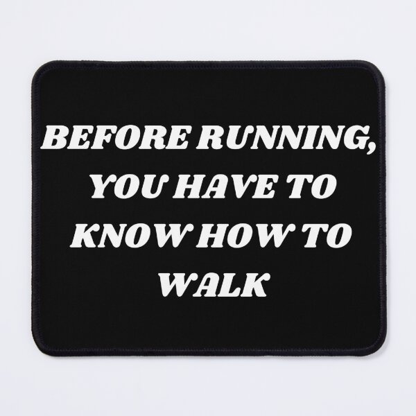 Item preview, Before running , you have to know how to walk designed and sold by Kuitoo.