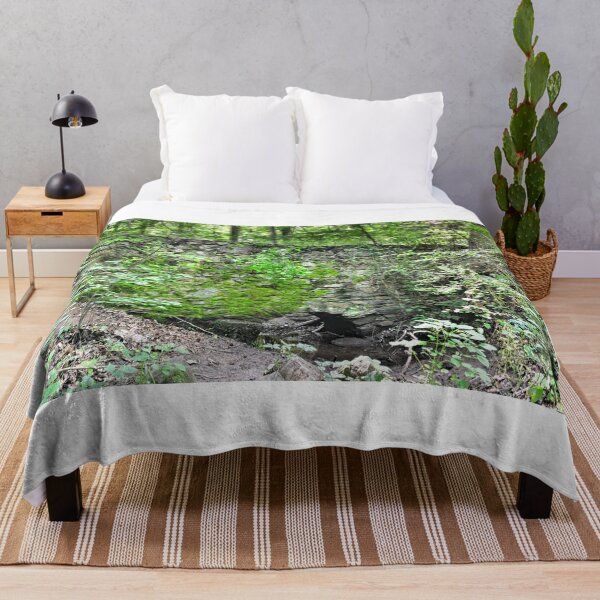 Item preview, Hidden Stone Wall At Landsford Canal State Park South Carolina designed and sold by LisaWootenPhoto.