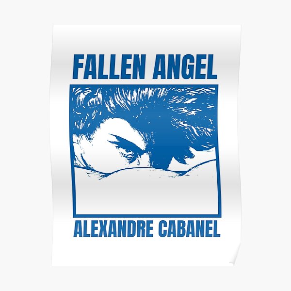 Poster « Ange Déchu, Alexandre Cabanel, Lucifer Morningstar, Bleu », par anghelapparel Redbubble