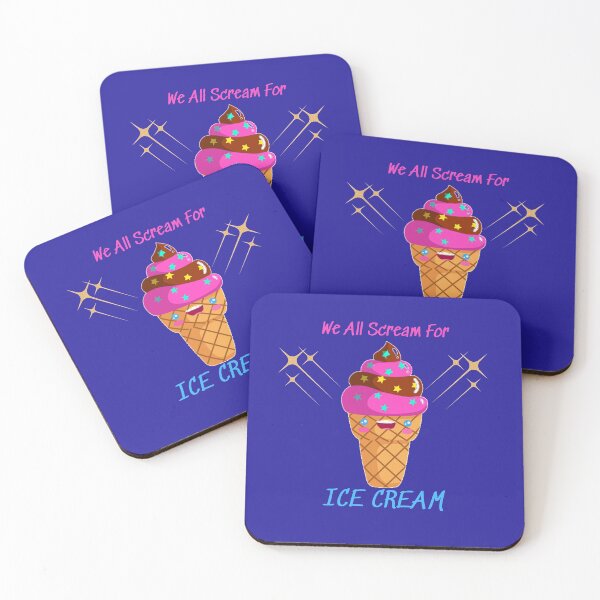 Item preview, We All Scream For Ice Cream - Kawaii Style designed and sold by Teepocalypse.