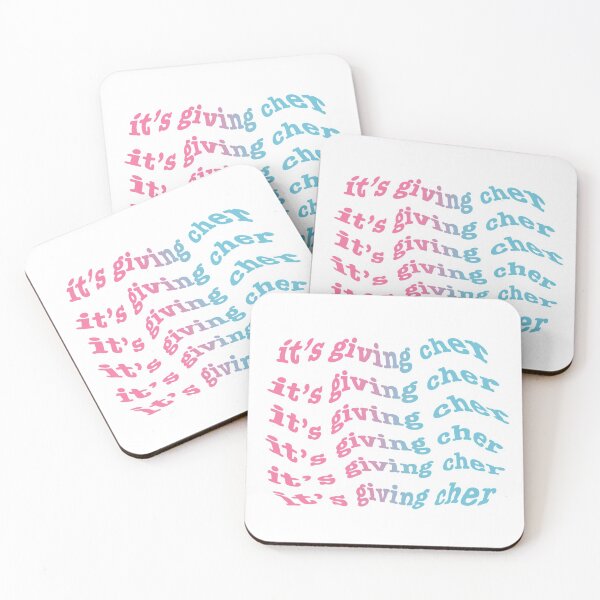 Item preview, IT’S GIVING CHER - PINK BLUE designed and sold by beccaamac.