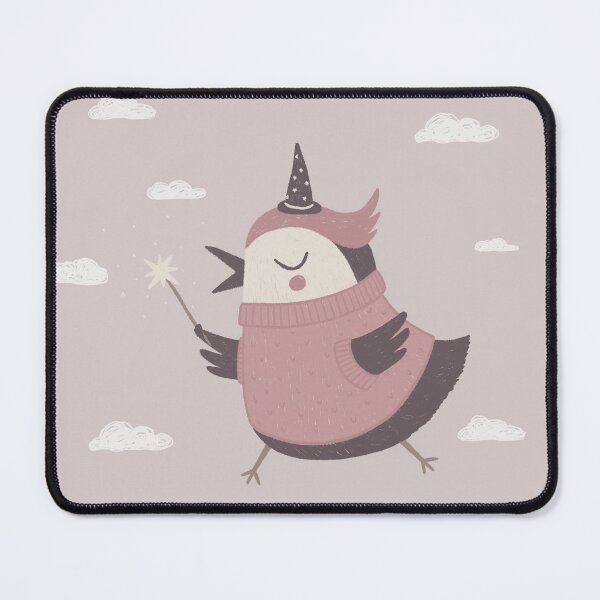 Item preview, Cute Magic Bird Wizard designed and sold by katiamelnik.