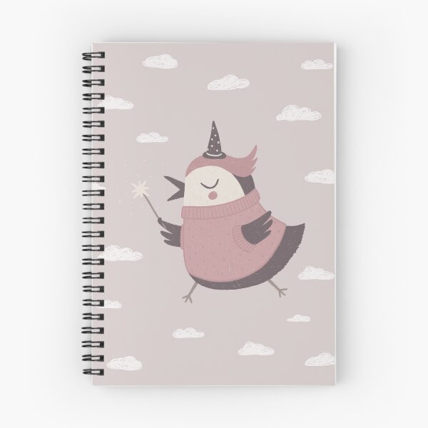 Item preview, Cute Magic Bird Wizard designed and sold by katiamelnik.