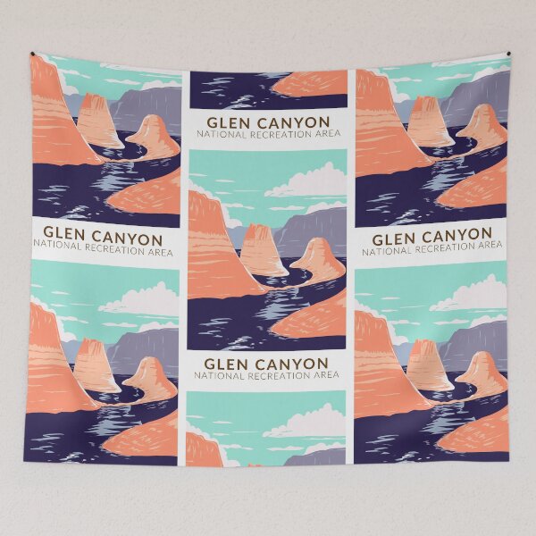 Item preview, Glen Canyon National Recreation Area Reflection Canyon Vintage designed and sold by KrisSidDesigns.