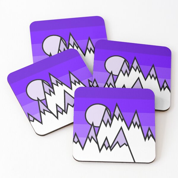 Artikelvorschau, Lilaköpfige Berge entworfen und verkauft von purplevamp.
