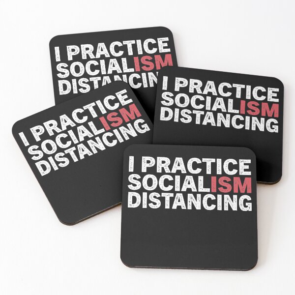 Item preview, I Practice Socialism Distancing Anti-Socialism designed and sold by SweetbeStore.