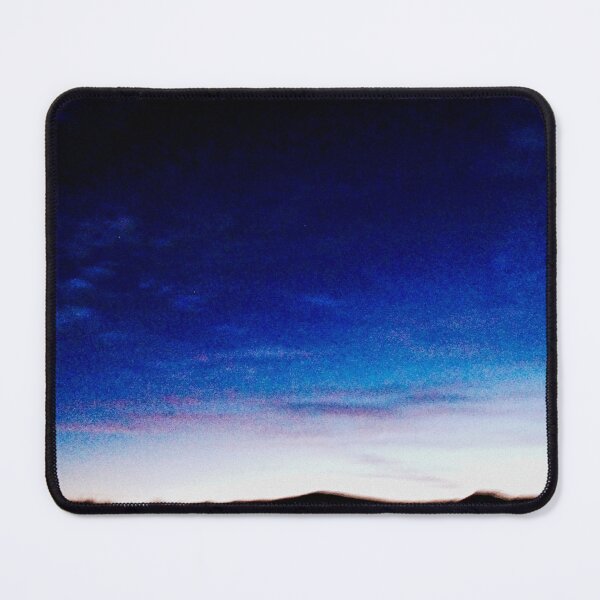Item preview, Gorgeous sky with different color shades of dark, navy, aqua and white and mountains peaks showing off in the distance designed and sold by Alahyane Said.
