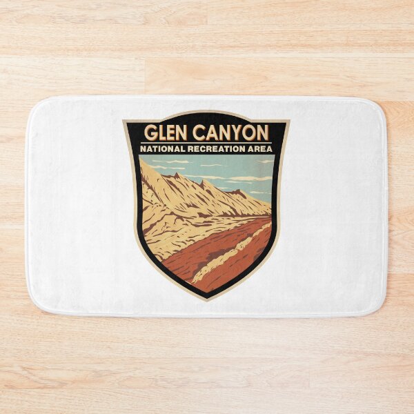 Item preview, Glen Canyon National Recreation Area Navajo Sandstone Badge designed and sold by KrisSidDesigns.