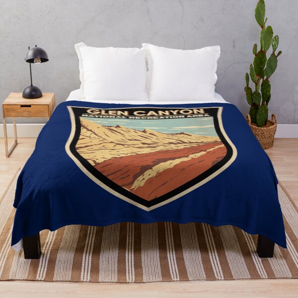 Item preview, Glen Canyon National Recreation Area Navajo Sandstone Badge designed and sold by KrisSidDesigns.