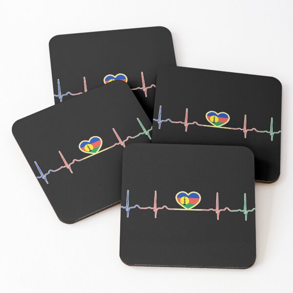 Item preview, Heartbeat New Caledonia designed and sold by Heartbeatsalad.