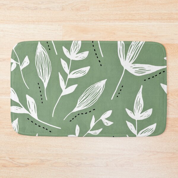 Item preview, Floral Wallpaper - Green designed and sold by Timeknights.