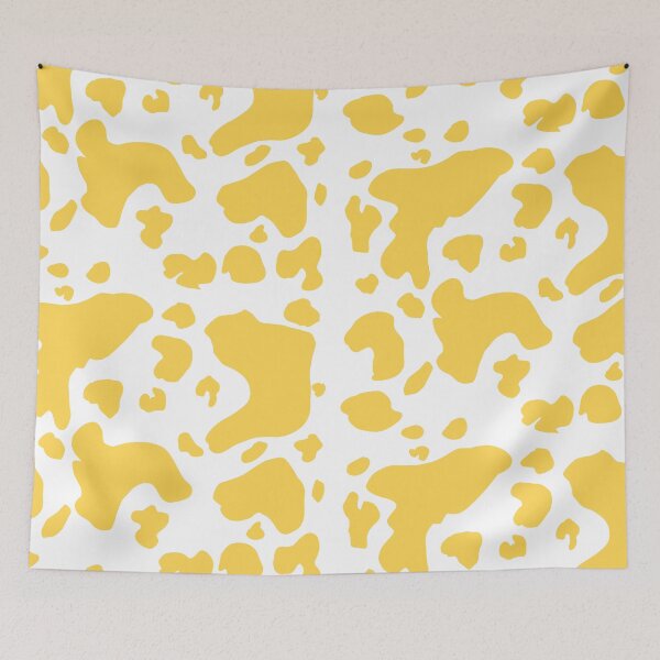 Item preview, Yellow cow print designed and sold by Drawyourlife24.
