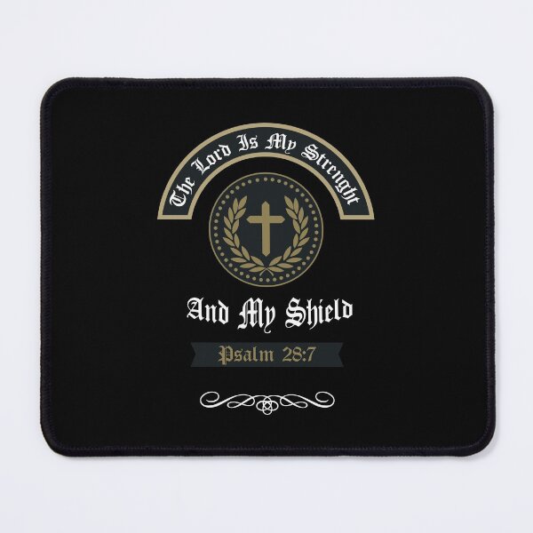 Item preview, Bible Verse Psalm, Religious Message of Faith  designed and sold by Blok45.