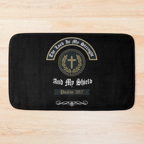 Item preview, Bible Verse Psalm, Religious Message of Faith  designed and sold by Blok45.