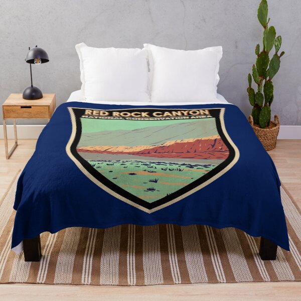 Item preview, Red Rock Canyon National Conservation Area Badge designed and sold by KrisSidDesigns.