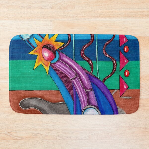 Item preview, Abstract Eggplant Garden designed and sold by Douglas  Walker.