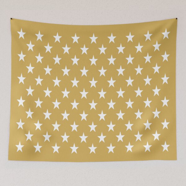 Item preview, Small WHITE and GOLD STARS designed and sold by RachelMacht.
