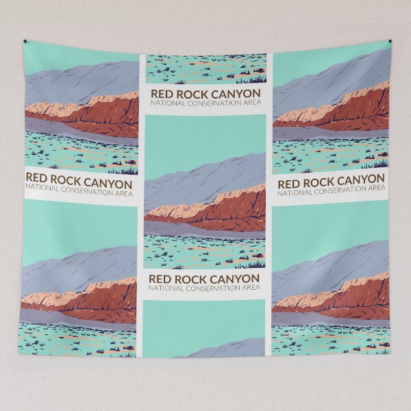 Item preview, Red Rock Canyon National Conservation Area Vintage designed and sold by KrisSidDesigns.