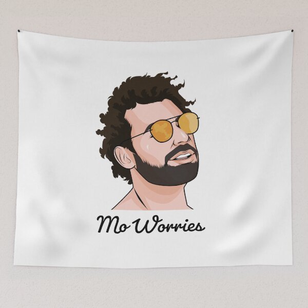 Item preview, Salah - Mohammed Salah Liverpool - Mo Worries - Funny LFC - Kop Clobber designed and sold by KopClobber.