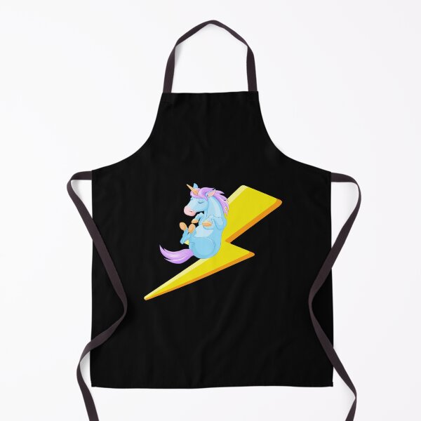 Item preview, Super Cute Unicorn Sliding Lightning Thunder Storm - Unicorn Thunder designed and sold by lodarohit.
