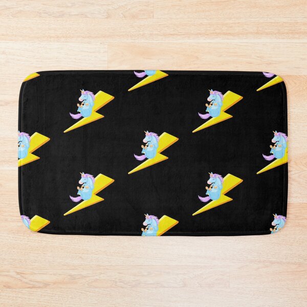 Item preview, Super Cute Unicorn Sliding Lightning Thunder Storm - Unicorn Thunder designed and sold by lodarohit.