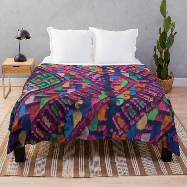 Artikelvorschau, Maya-Textil Lila entworfen und verkauft von T-Mex.
