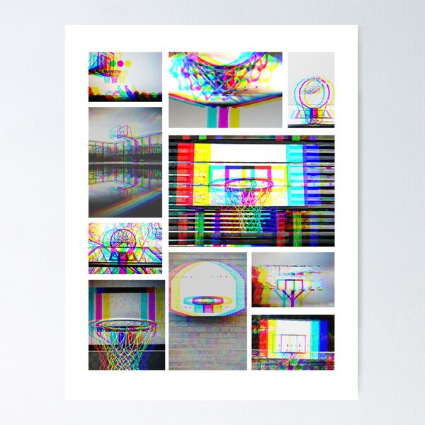 Item preview, Basketball Court Photo - Ultimate Hypebeast Split Trippy Design For Any Coach, Leader Or Basketball Player designed and sold by Vibbin4Life33.