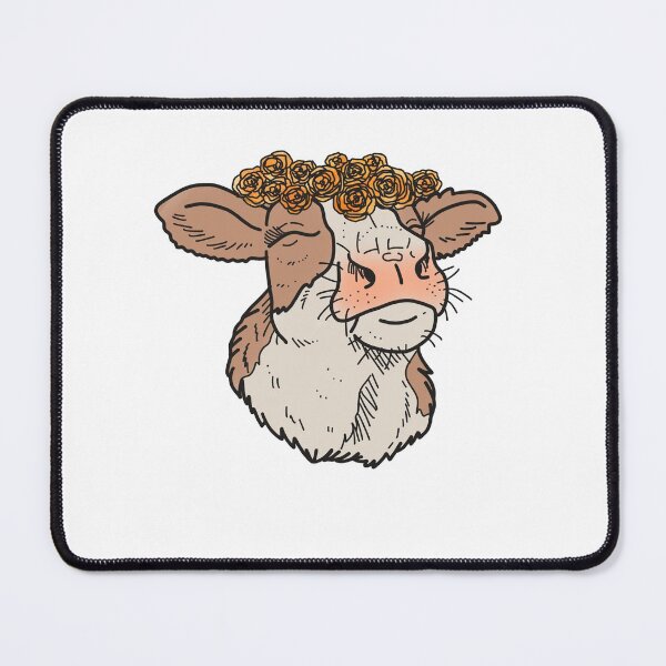 Item preview, Cute cow  designed and sold by scribblesbyzo.