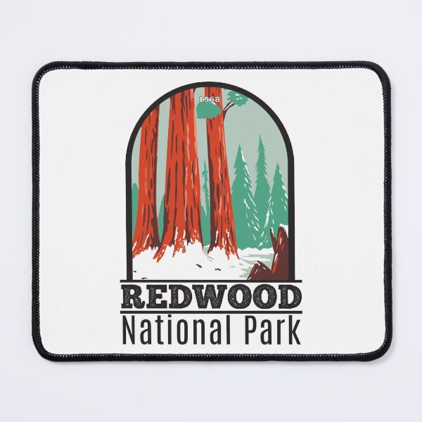 Item preview, Redwood National Park In Winter California designed and sold by KrisSidDesigns.