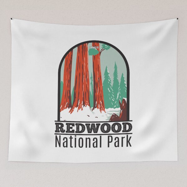 Item preview, Redwood National Park In Winter California designed and sold by KrisSidDesigns.