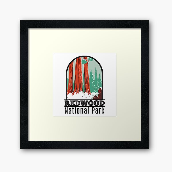 Item preview, Redwood National Park In Winter California designed and sold by KrisSidDesigns.