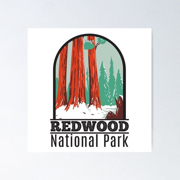 Item preview, Redwood National Park In Winter California designed and sold by KrisSidDesigns.