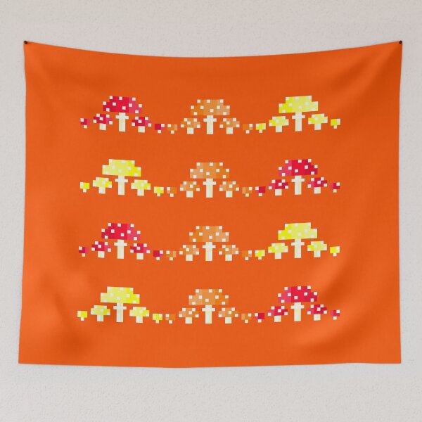 Item preview, Little Pixel Poisonous Mushrooms designed and sold by rin3d .