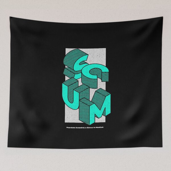 Item preview, Scum - Reprobate Scoundrel; a distress to Mankind designed and sold by GagiTees.