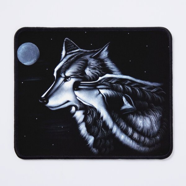 Item preview, romantic two wolves designed and sold by pop2021shirt.