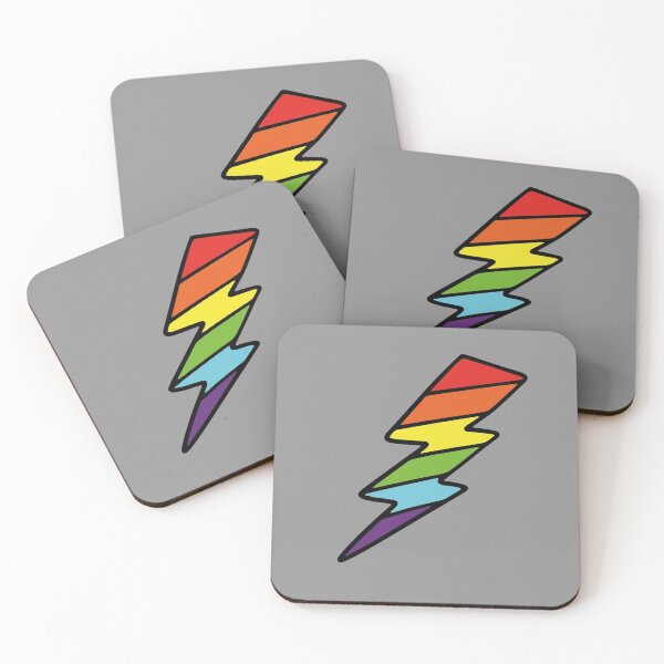 Item preview, Super Cute Rainbow Lightning Thunder Storm - Unicorn Thunder designed and sold by lodarohit.
