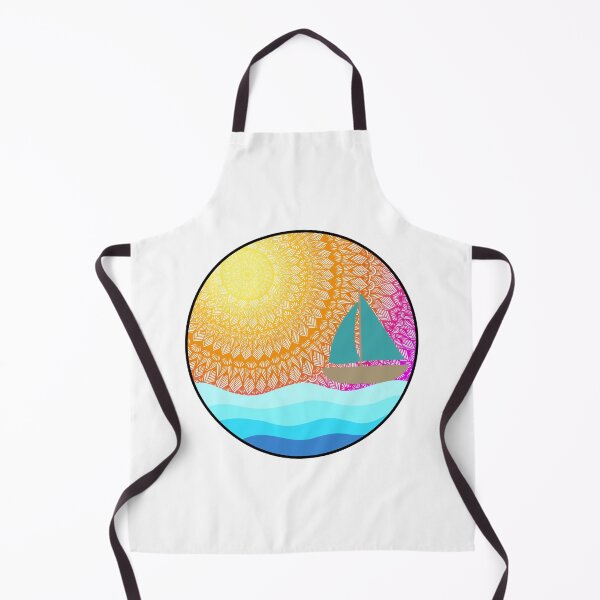 Artikelvorschau, Segeln bei Sonnenuntergang | Segelbootkunst | Strandkunst | Ozeankunst | tropische Kunst | Zentangle-Kunst | entworfen und verkauft von lucysbohodesign.