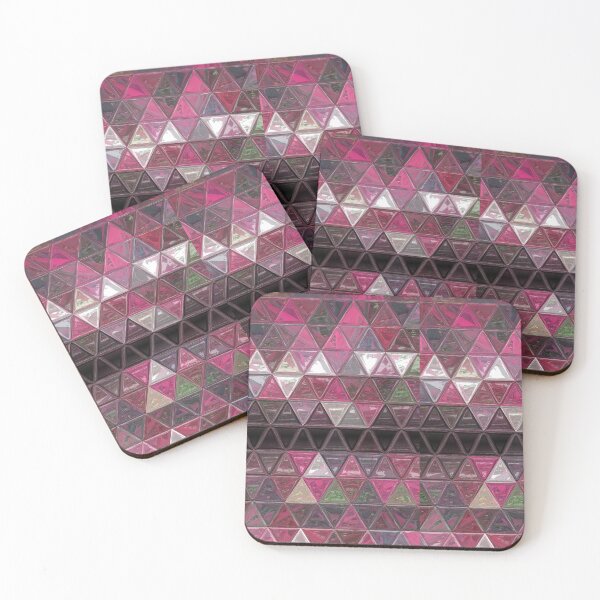 Item preview, Pink & Black Patchwork designed and sold by Jennifer Phipps.