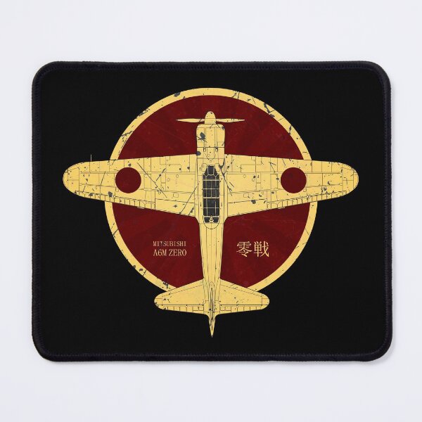 Item preview, Mitsubishi Zero A6M Aircraft Japan Navy WW2 designed and sold by worldwarvintage.