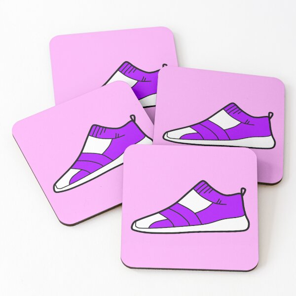 Item preview, Sneakers purple white designed and sold by Gabriel-gns-zz.