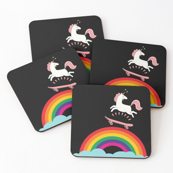 Artikelvorschau, Skateboard-Einhorn entworfen und verkauft von TOP-DESIGN4U.